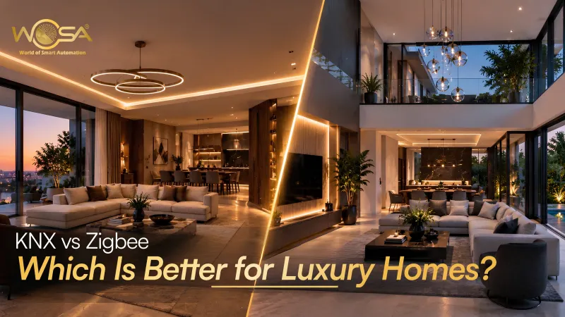 KNX vs Zigbee: Which Is Better for Luxury Homes?